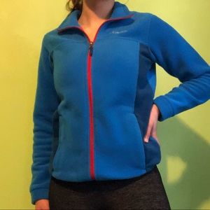 Columbia fleece zip-up